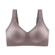 Full coverage wireless bra